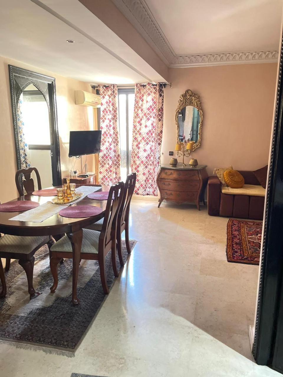 Luxury Apartment 2 In The Heart Of Gueliz, Wifi, Pool Marrakesh Ngoại thất bức ảnh